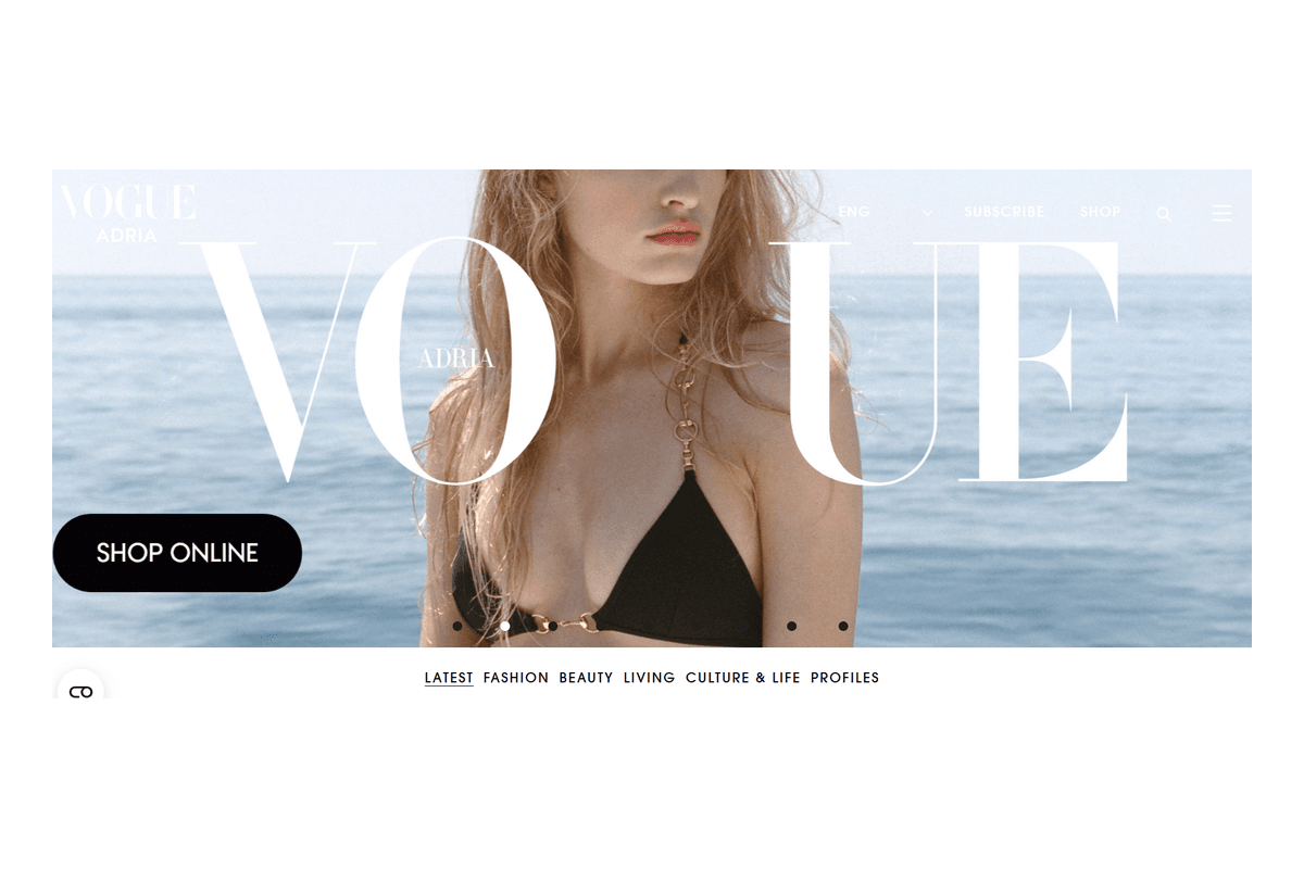 Vogue Adria: +249% organskih sesija